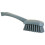 Vikan 419288 Short Handle Scrubbing Brush- Stiff - Gray 2