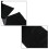 Qshape 150 Counts Kitchen Black Bin Liners Bags, 40 L Bin Bag, 6 Rolls 3