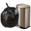Qshape 150 Counts Kitchen Black Bin Liners Bags, 40 L Bin Bag, 6 Rolls 4