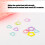 50Pcs Metal Stitching Markers Locking Crochet-triangle 4
