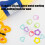 50Pcs Metal Stitching Markers Locking Crochet-triangle 5