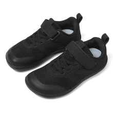 Girls Sneakers – Lightweight Breathable Mesh Athletic Shoes for Active Play, Compatible with Kids Sizes 32, Color: 05 Black