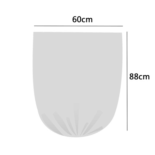 Dehouse 40 L Clear Bin Bags, Bin Liners, 200 Bags 1