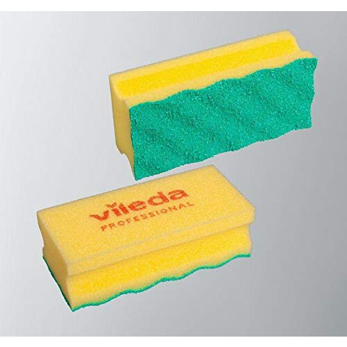 Vileda Vileda Puractive Scourer Pack of 10 Yellow 123113 1