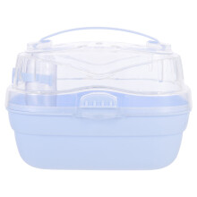 Hamster Carrier Cage ABS Portable Small Animal Travel Box