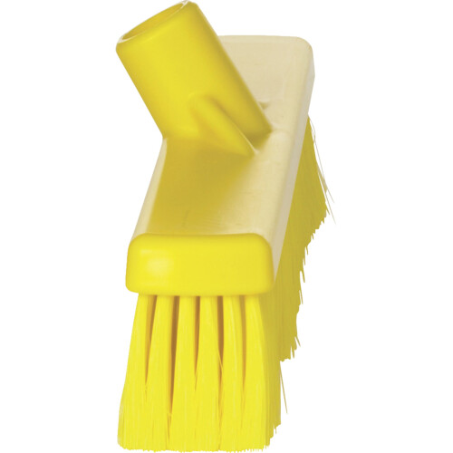 Vikan 31796 Fine Sweep Floor Broom Head, Polypropylene Block, 16-1/2" Polyester Bristle, Yellow 2