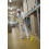 Vikan 31796 Fine Sweep Floor Broom Head, Polypropylene Block, 16-1/2" Polyester Bristle, Yellow 5