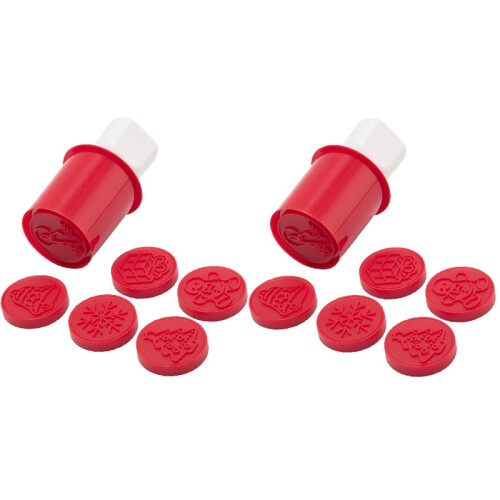 14-teiliges Weihnachtsplätzchen-Ausstechformen-Set