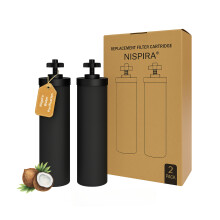 Cartouche filtrante noire pour système de comptoir Berkey