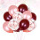 50pcs Round Latex Balloons Assorted Metallic Gold 1