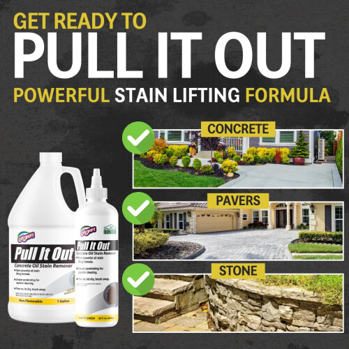ENVIRONMENTAL SOLUTIONS INT'L Chomp Pull It Out Concrete Stain Remover 32oz 2