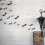 3D Bat Wall Decals PVC 4 Sizes Halloween Decor 3