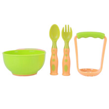 Baby Food Masher Set Food-Grade PP 4-Piece