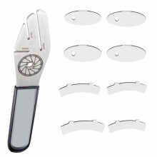 Outil d'alignement de disque de frein de vélo en acier inoxydable