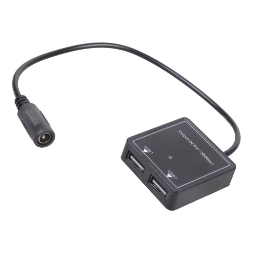Φορτιστής αυτοκινήτου USB 6V-30V έως 5V3A Διπλή θύρα