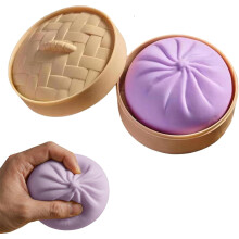 Jättimäinen Glitter Nyytit Squishy Lelu Violetti