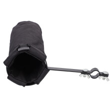 Drumstick Holder Metal Oxford Cloth Black 1 Pack