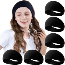 Diademas antideslizantes para mujer, transpirables y de secado rápido.