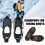 Πέλματα Ice Snow Traction – Αντιολισθητικά Κραμπόν για Χειμερινό Πεζοπορία, Ψάρεμα, 6