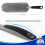 MR.SIGA Microfiber Duster, Washable Duster for Cleaning Grey 3
