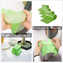 RTBQJ-AT 100% Biodegradable Bin Liners, 60L 120 Bags Biodegradable Food Waste Bags, Super Sturdy Bin Bags