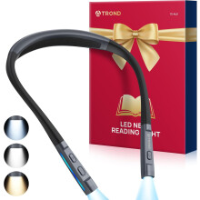 Lampe de lecture LED pour cou – 3 températures de couleur, 3