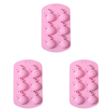 Silikon-Wassermelonen-Bonbonform, 3-teilig
