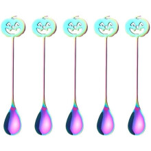 Pumpkin Stainless Steel Spoon Set (5 pcs)
