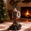 Elegant Jewelry Display Stand With Iron Base Plastic Polyester 4