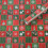Rotes Weihnachtspapier, doppelseitig, 50  74 cm 1