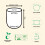 allBIO 30L Compostable Kitchen & Kerbside Bin Bags ? Pack of 100 2