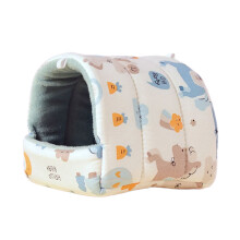 Hamster Rodents Shelter Toy Gerbil Habitat Soft Hideouts-XL 2