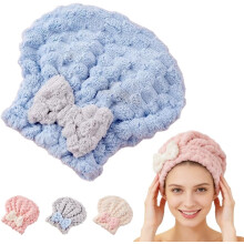 Mikrofiber hårhandduk för lockigt tjockt hår, 1-pack