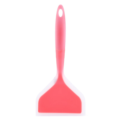 Spatule en silicone orange, large et résistante à la chaleur