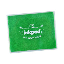 Washable Craft Ink Pad for Card Making Scrapbook,-grass green