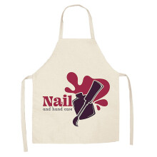 Working Apron for Woman Adjustable Salon Apron for Nail Art Painting Nail Beauty Salon Accessories