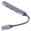 Concentrador USB-C de 4 puertos: 2USB2.0, 1USB3.0, 1Tipo-C 1