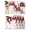 Rote Tischsets mit Blumenmuster, 33 x 48 cm, 6er-Set 1