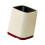 Oversized Wheeled Trash Bin with Large Capacity 13L-cream white 1