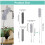 Fogray Extendable Feather Duster, Bendable Microfiber Duster with Extra Long 100" Telescopic Extension Pole and Soft Silicone Cap, Washable Duster for 2