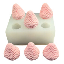 DIY Craft Silicone Mold Strawberry for Baking Treats Candle-1