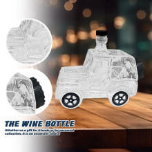 Decantador de whisky con forma de coche – Cristal, 350 ml