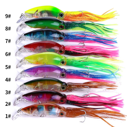 2 τεμάχια 10cm 16.6g Δόλωμα Κολύμβησης για Ψάρεμα Minnow Sinking Με Συμβατό με Sharp Hook 1