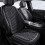 Cojín ventilado para asiento de coche con respaldo 1