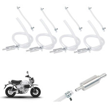 Brake Bleeder Hose with Check Valve 6mm 4pcs