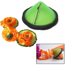 Cortador espiral para zanahorias – Cuchilla de acero inoxidable,