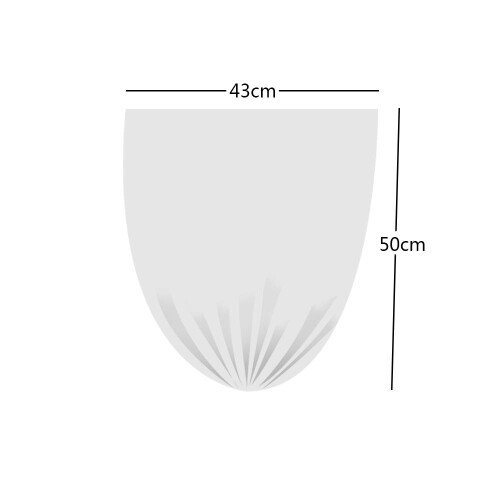 Jandson 5 L Small Bin Liners, Clear Trash Bin Bags, 200 Counts 1