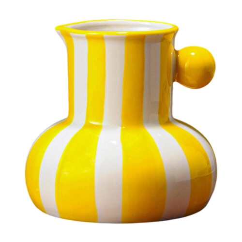 Stripete keramiske vaser – moderne minimalistisk design