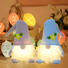 2 stuks lente paaskabouterdecoraties 12,2 x 5,12 inch