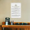 Canvasposter met de Vier Edele Waarheden 3